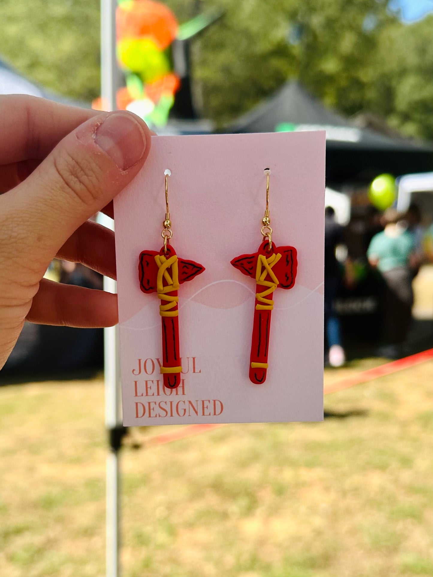 Tomahawk Earrings