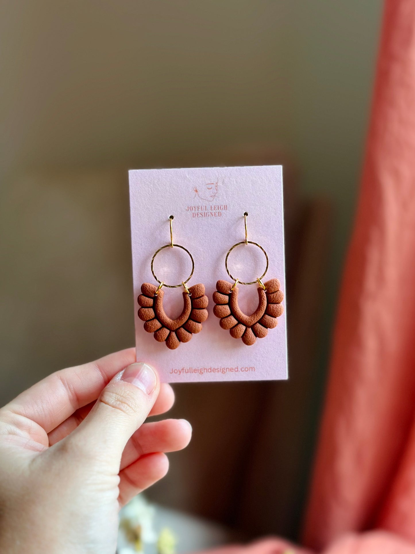Marie Earrings in Fall Colors