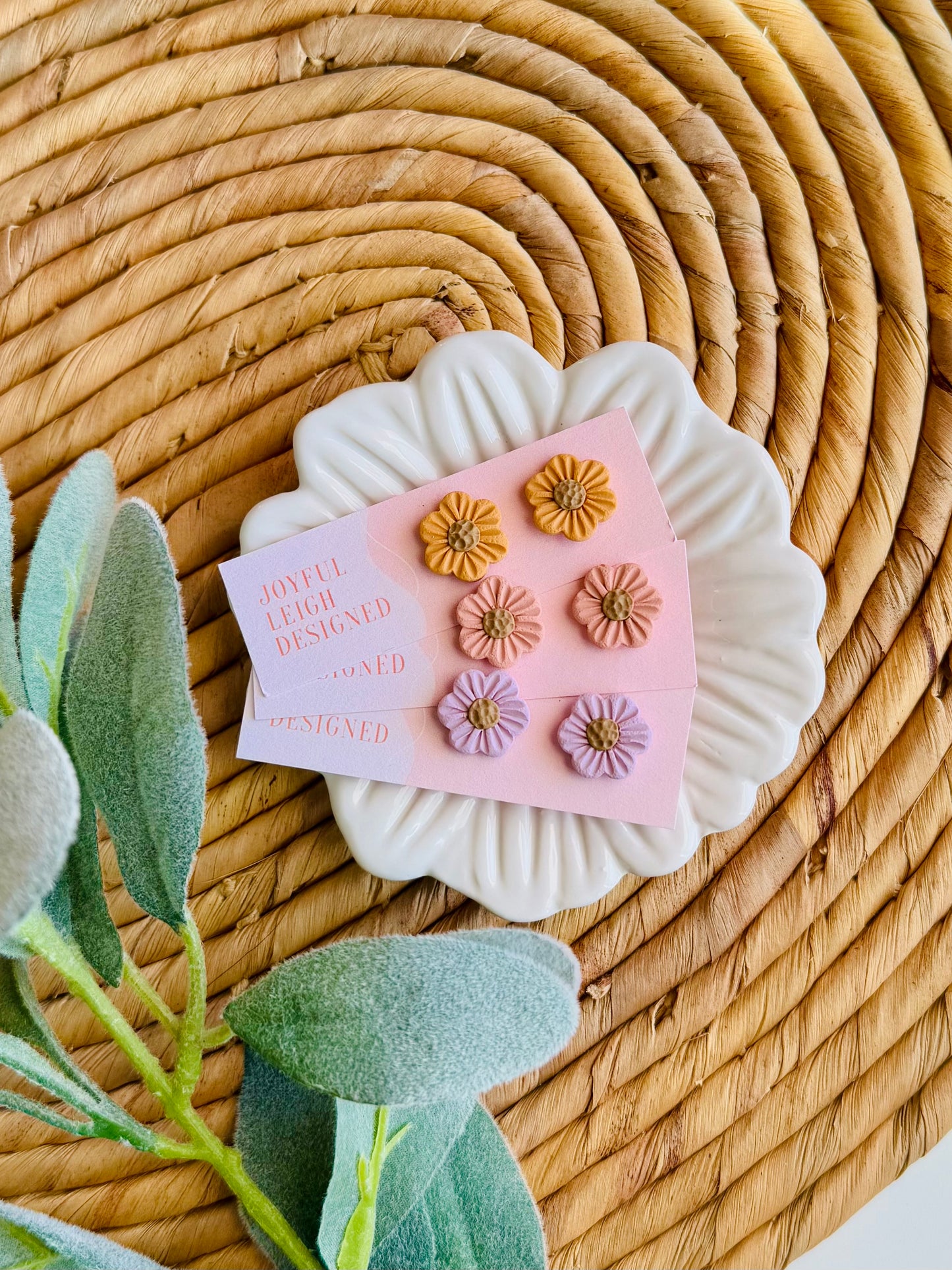 Spring Flower Studs