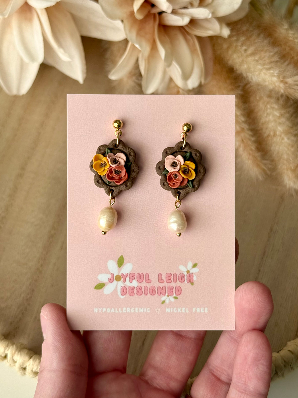 Floral Pearl Drops