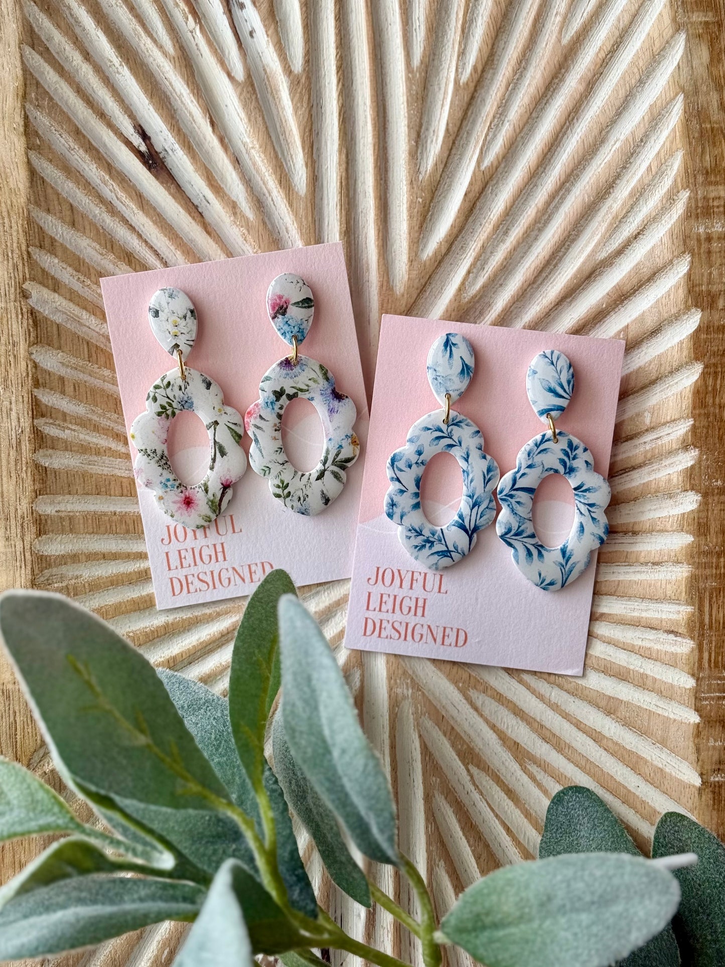 Cutout Oval Dangles