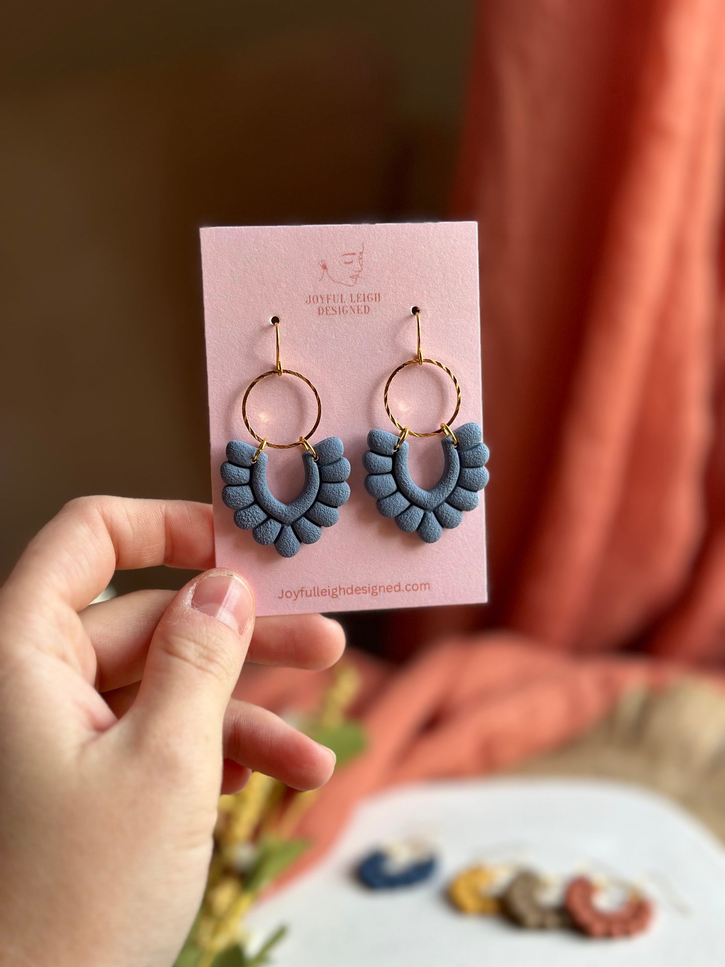 Marie Earrings in Fall Colors