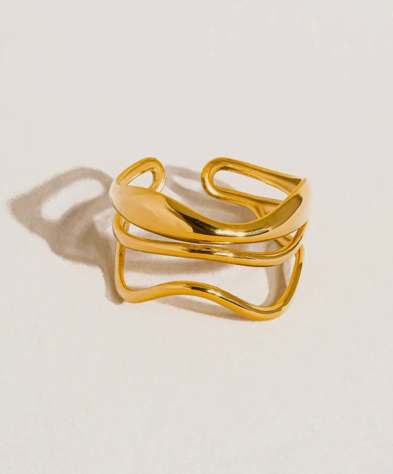 Abstract Stacked Ring