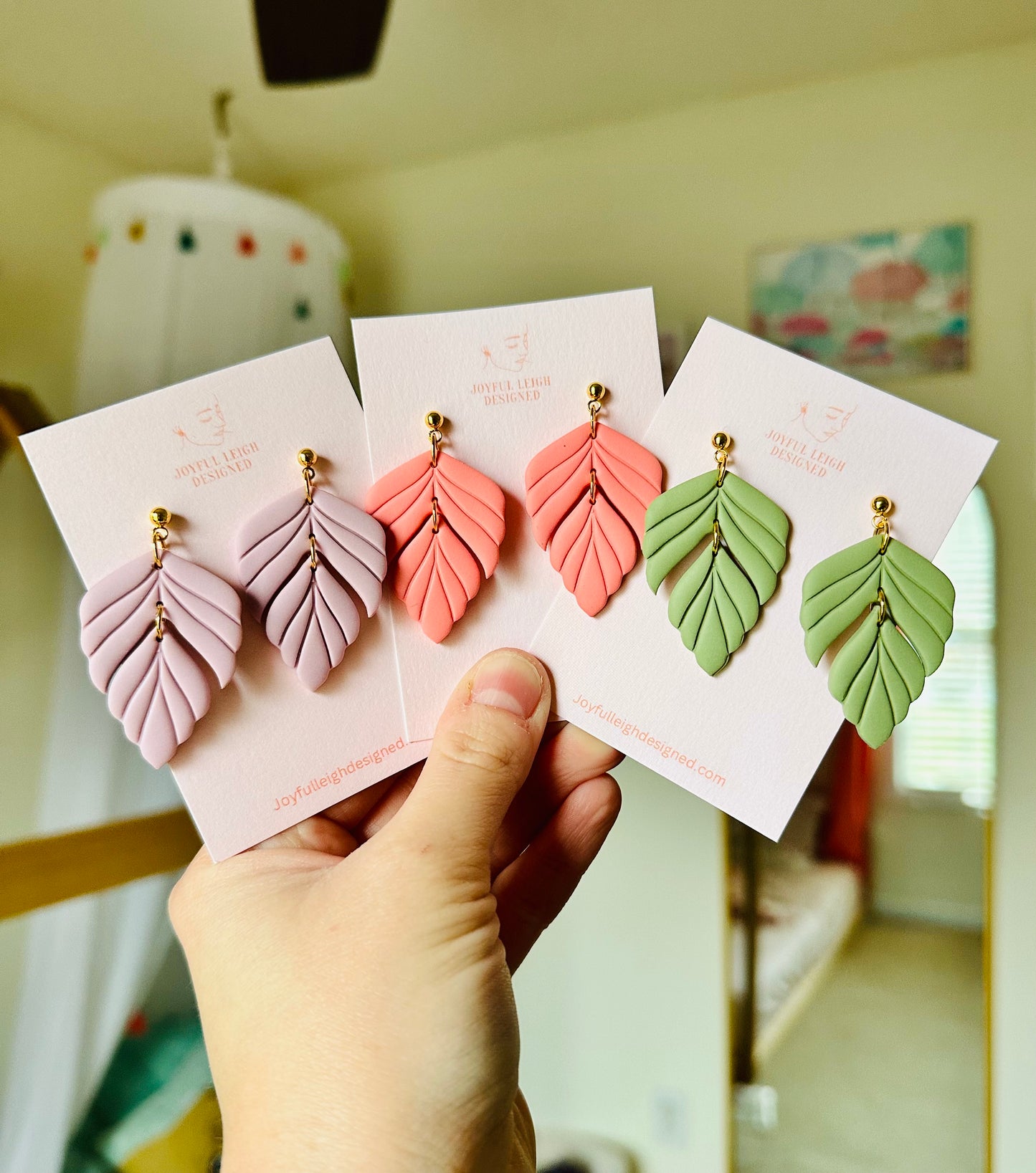 Spring Leafy Dangles
