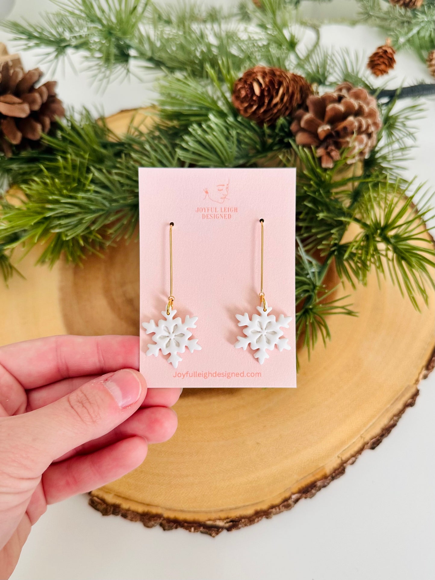 Medium Snowflake Drops