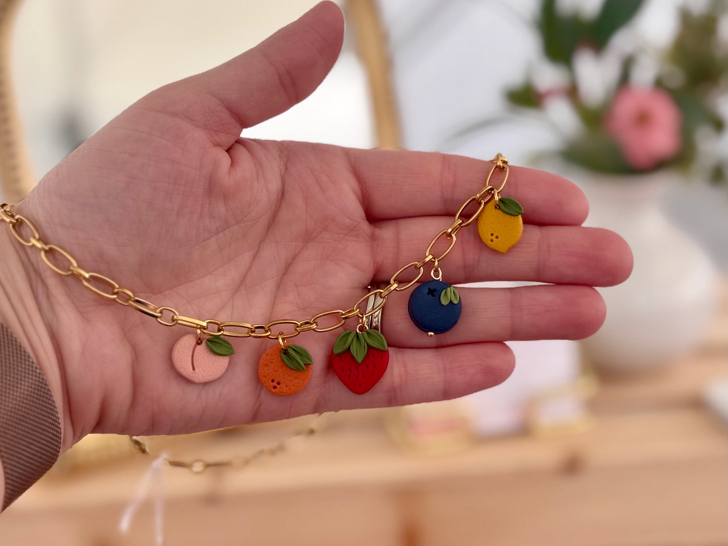 Fruity Charm Necklace