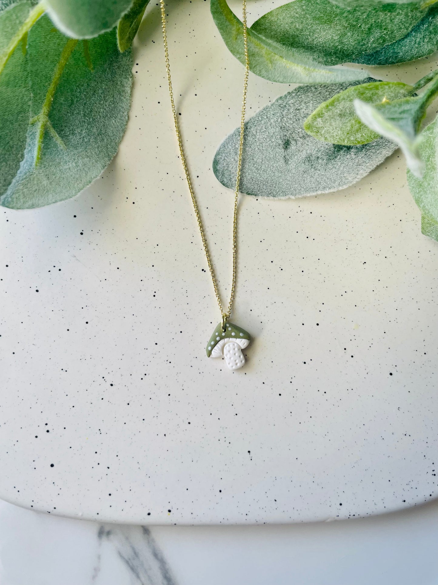 Mushroom Necklace
