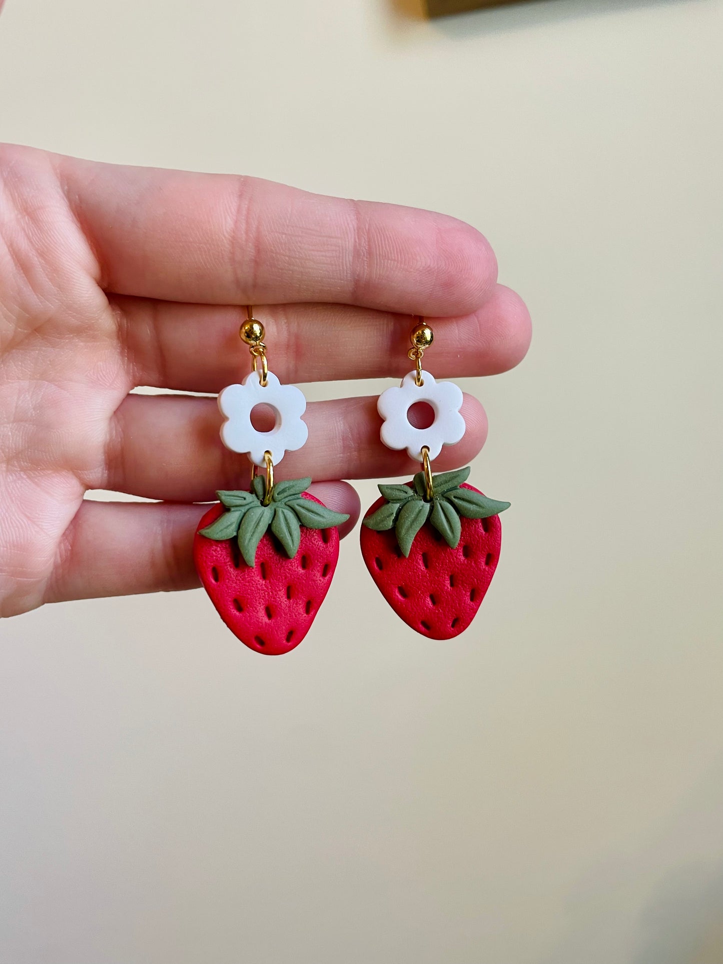 Strawberry Flower Drops