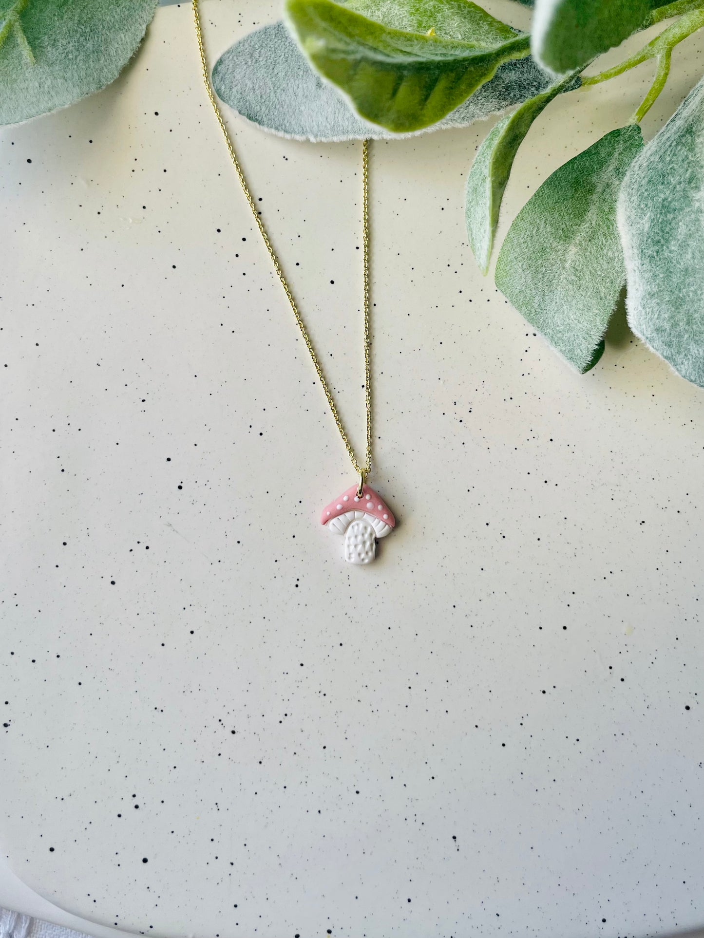 Mushroom Necklace