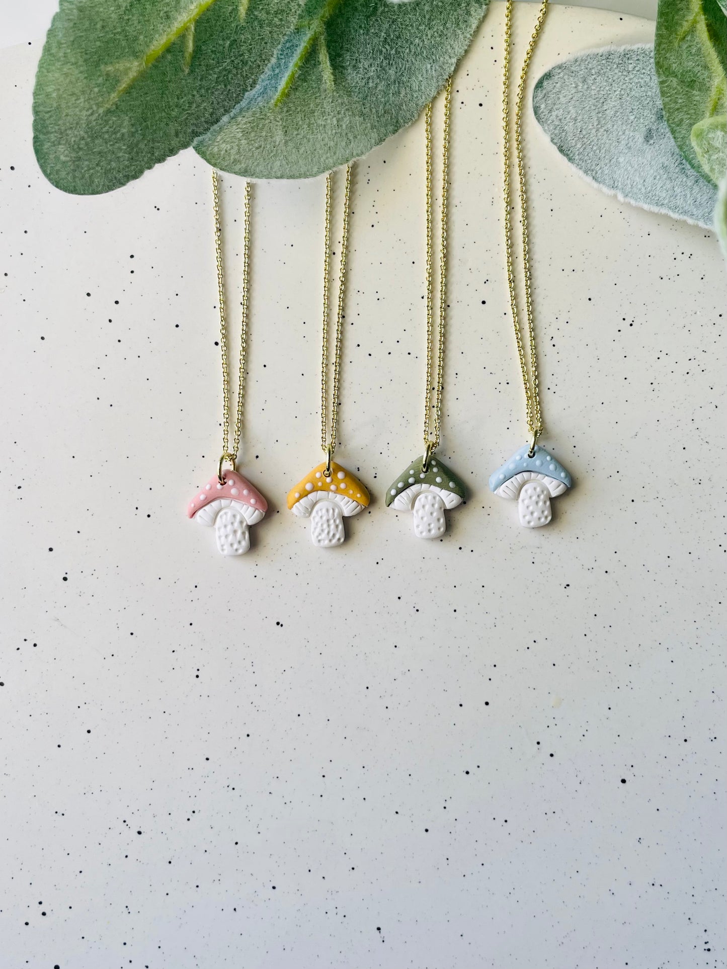 Mushroom Necklace
