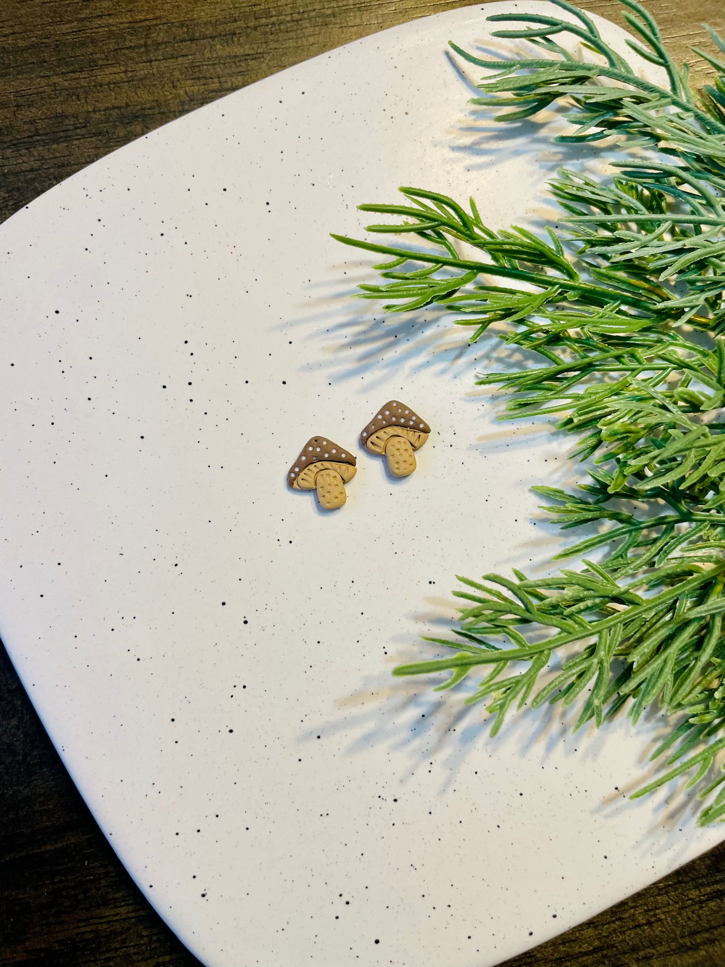 Mushroom Earrings