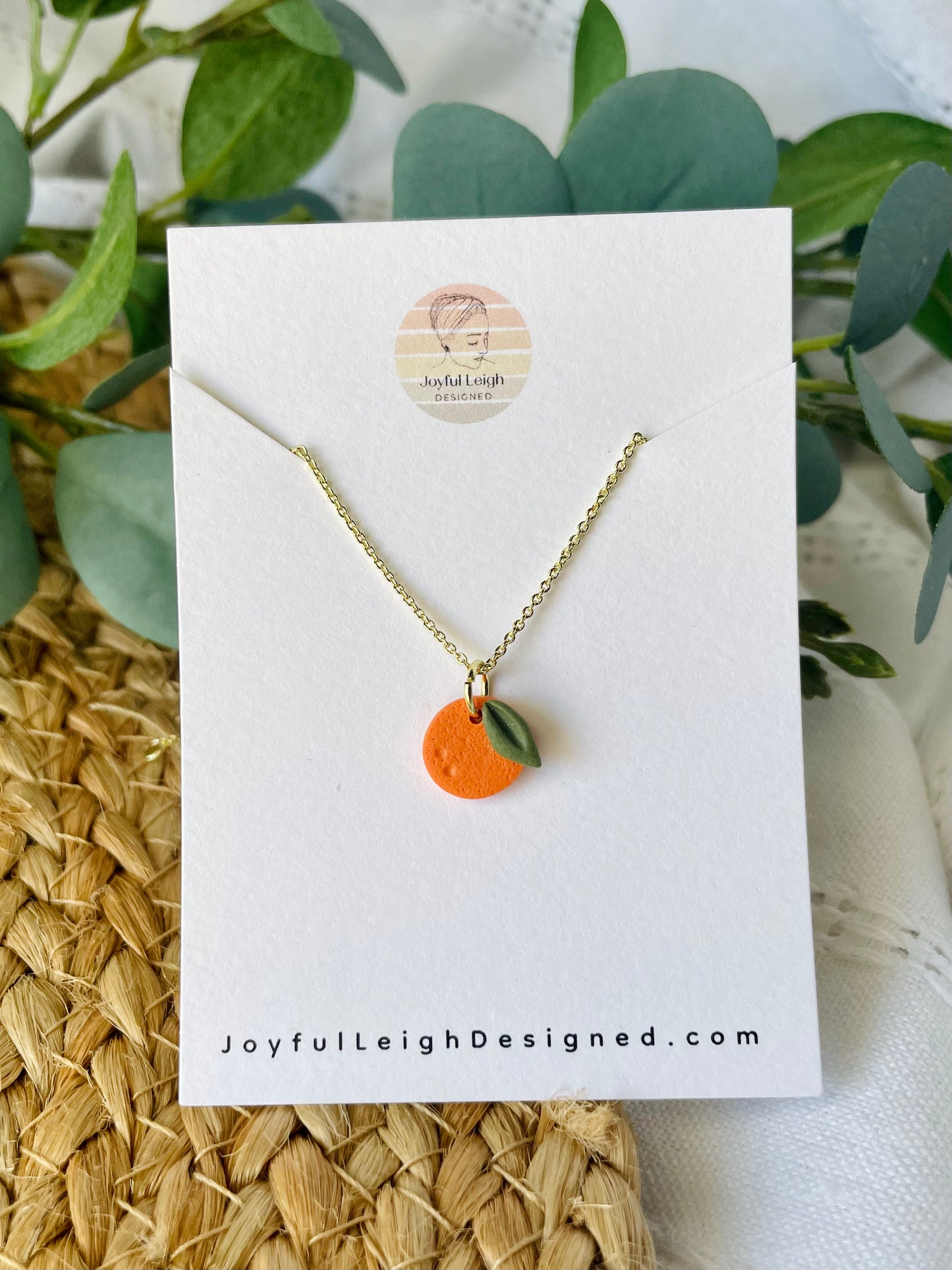 Orange Necklace