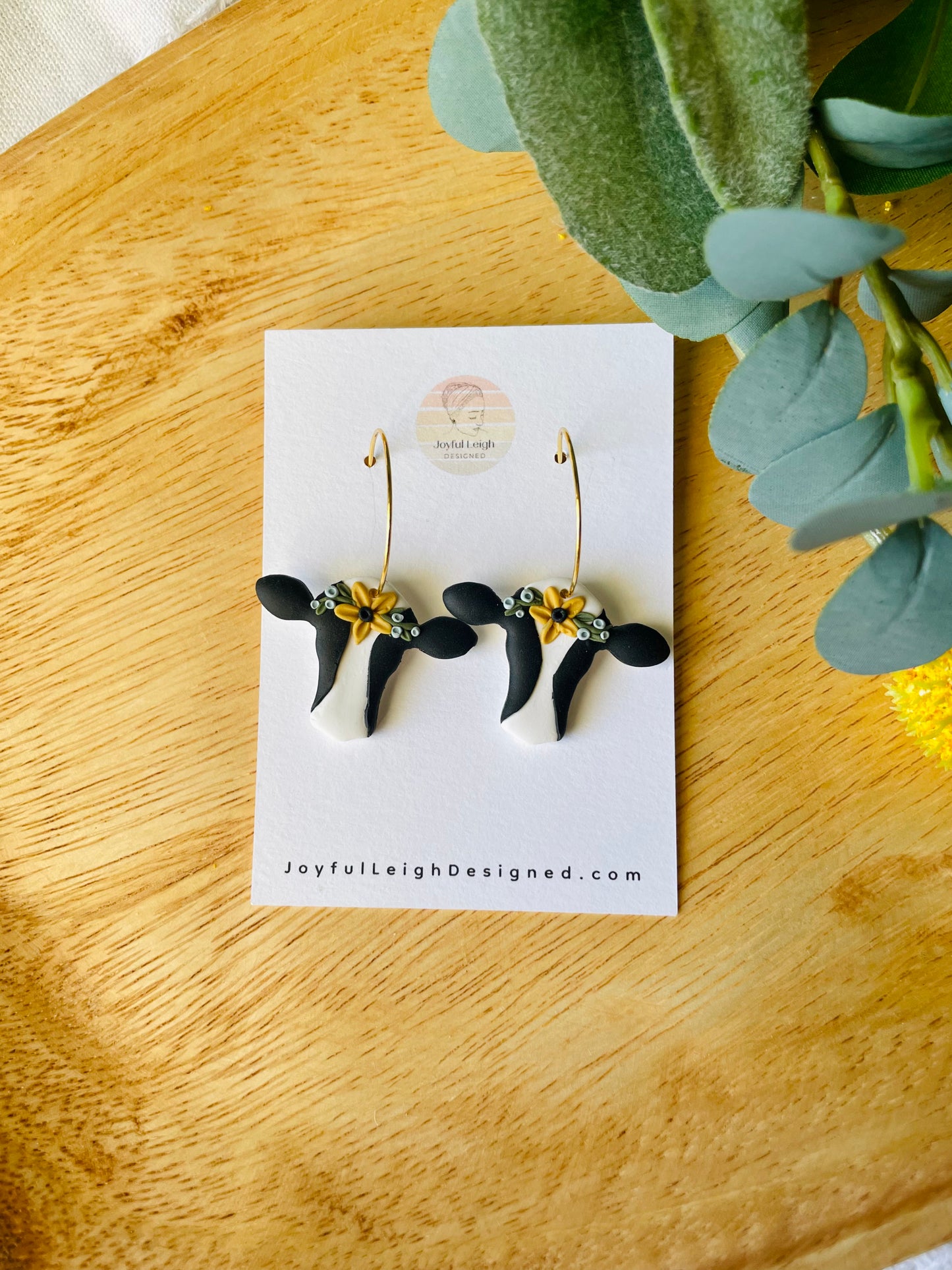 Floral Cows