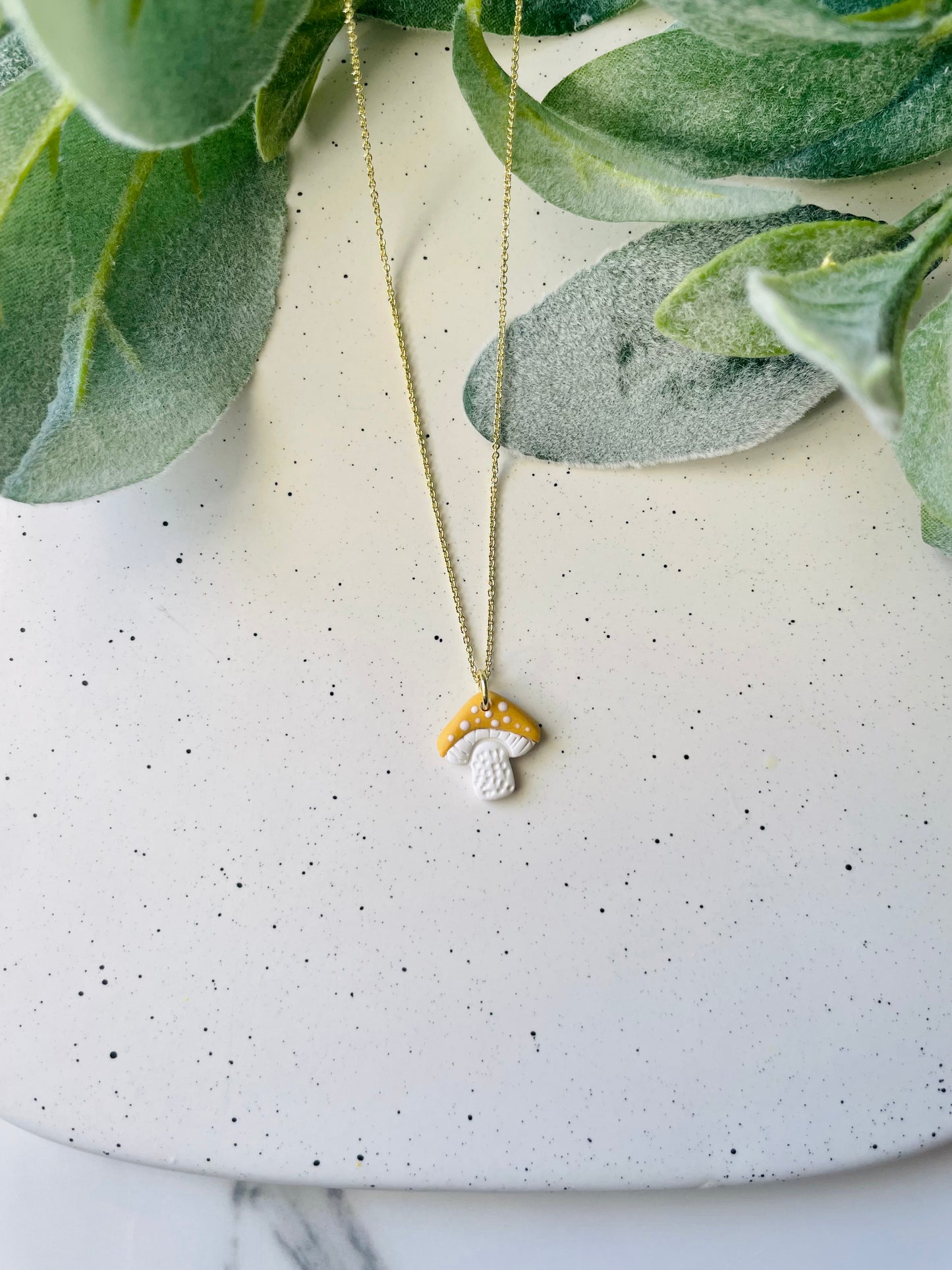 Mushroom Necklace