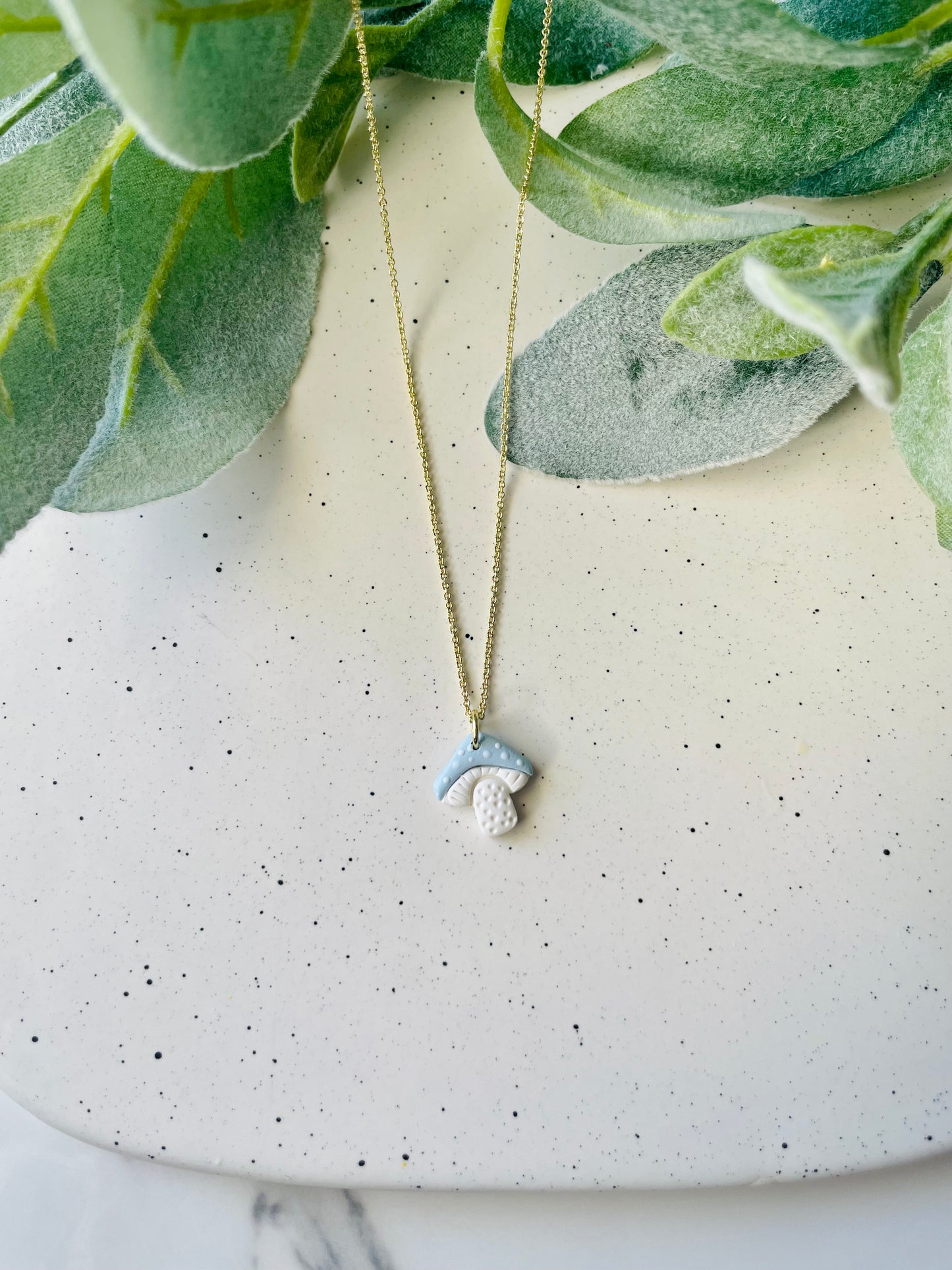 Mushroom Necklace