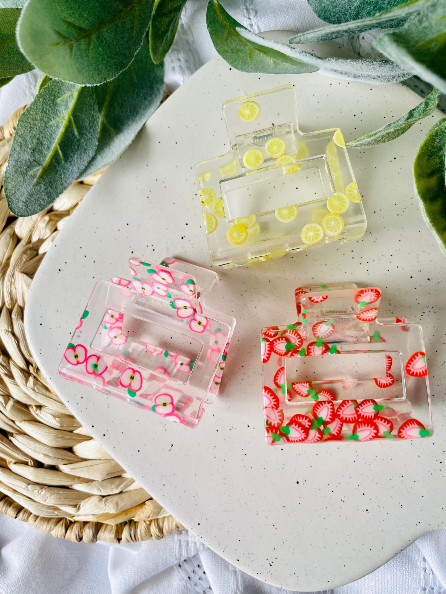Fruit Claw Clips