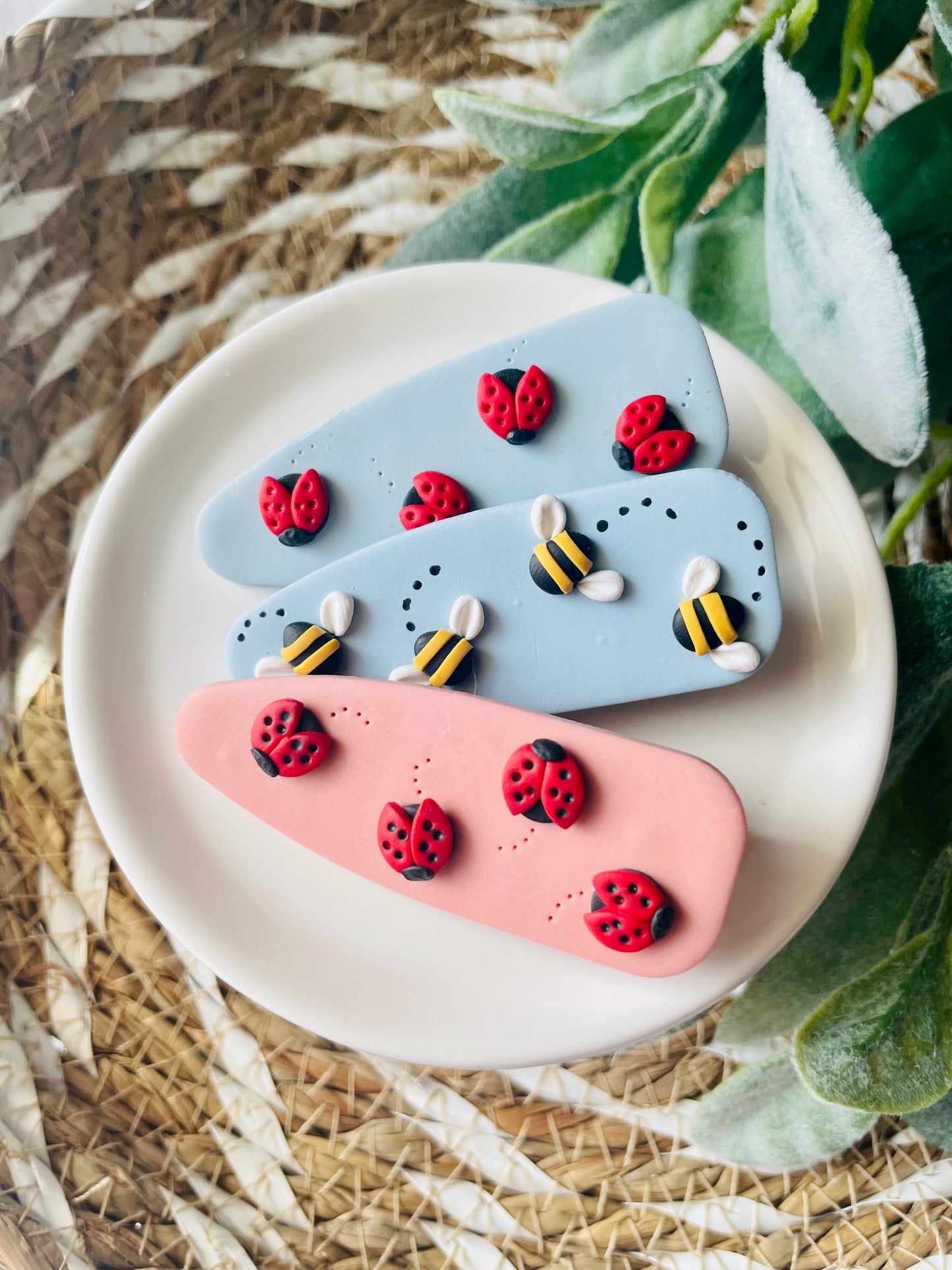 Bug Hair Clips
