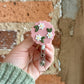 Pink Floral Badge Reel