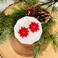 Poinsettia Hoops