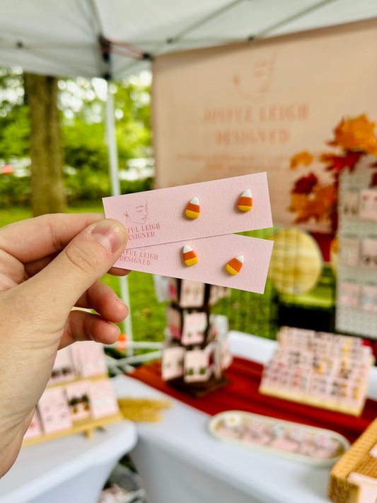 Candy Corn Studs