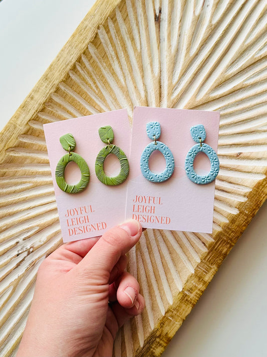 Oval Dangles