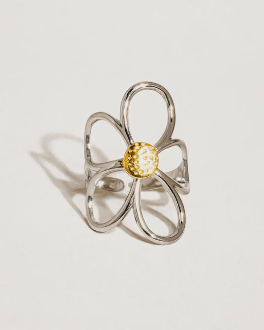 Large Flower Ring