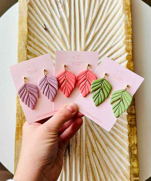 Spring Leafy Dangles