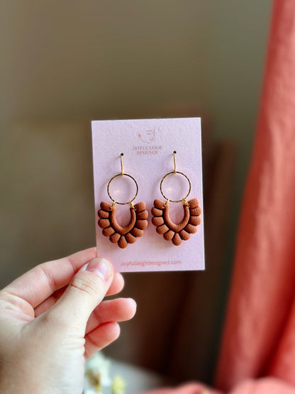 Marie Earrings in Fall Colors