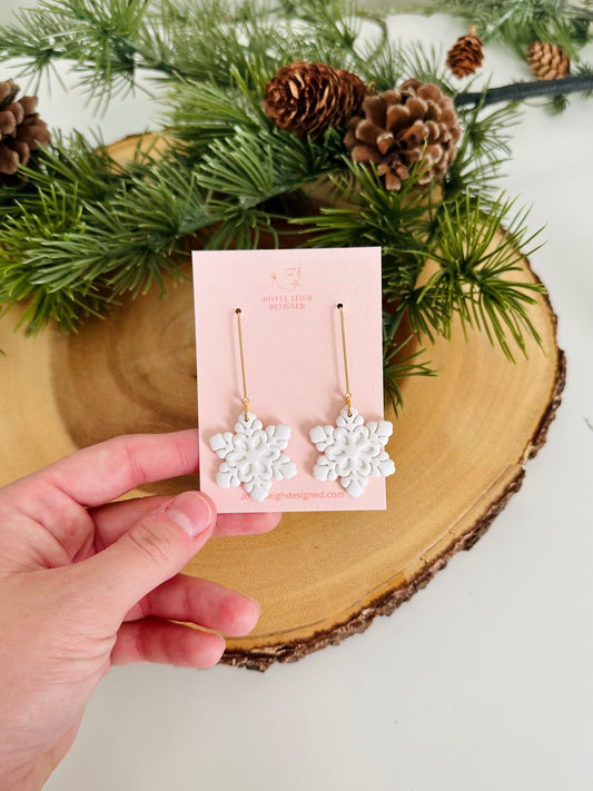 Large Snowflake Drops