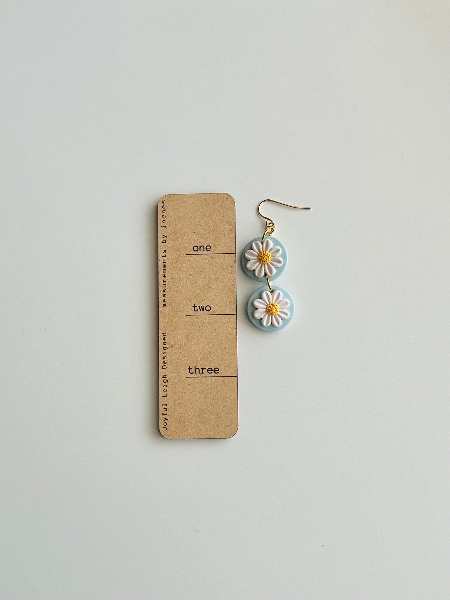 Double Daisy Dangles