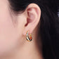18K Gold Filled 20mm Classic Huggie Hoop