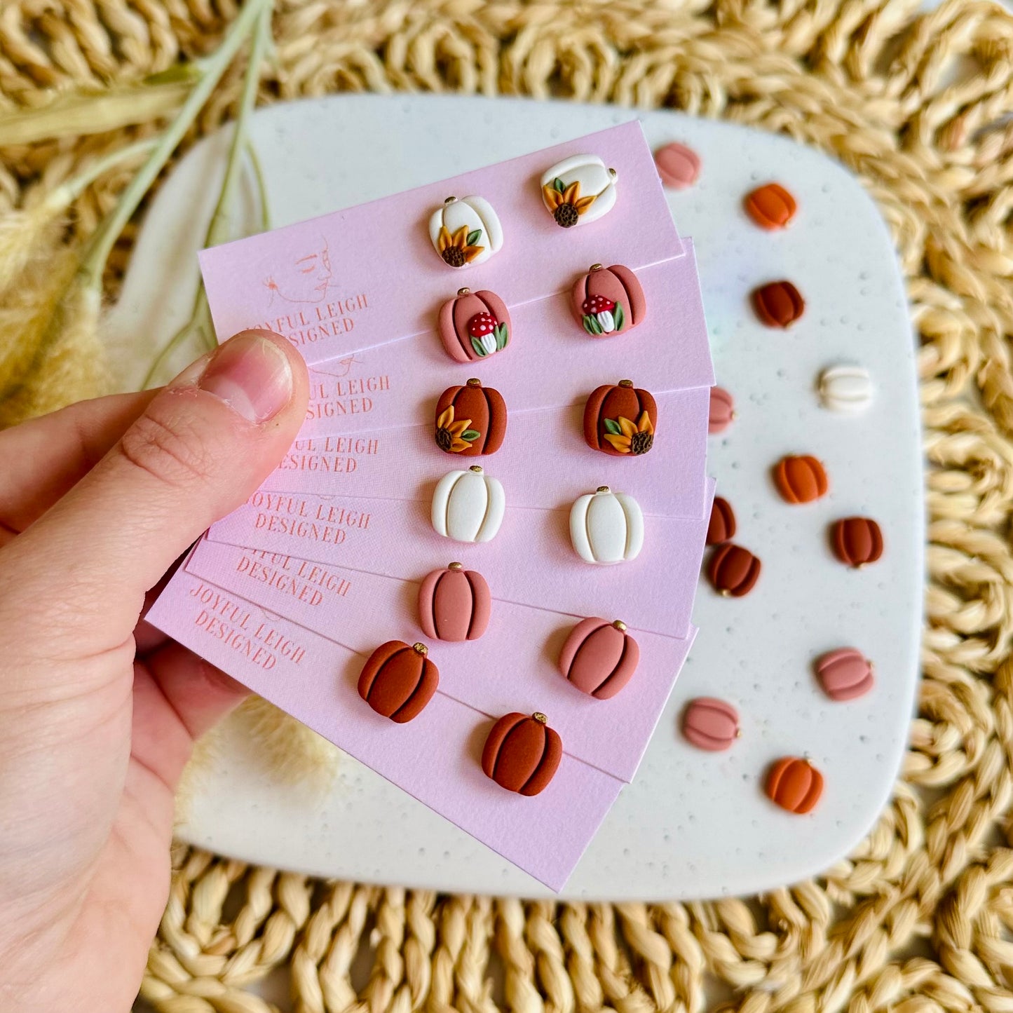 Pumpkin Studs