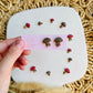 Cottagecore Mushroom Studs
