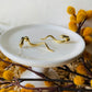Gold Filled Snake Earrings