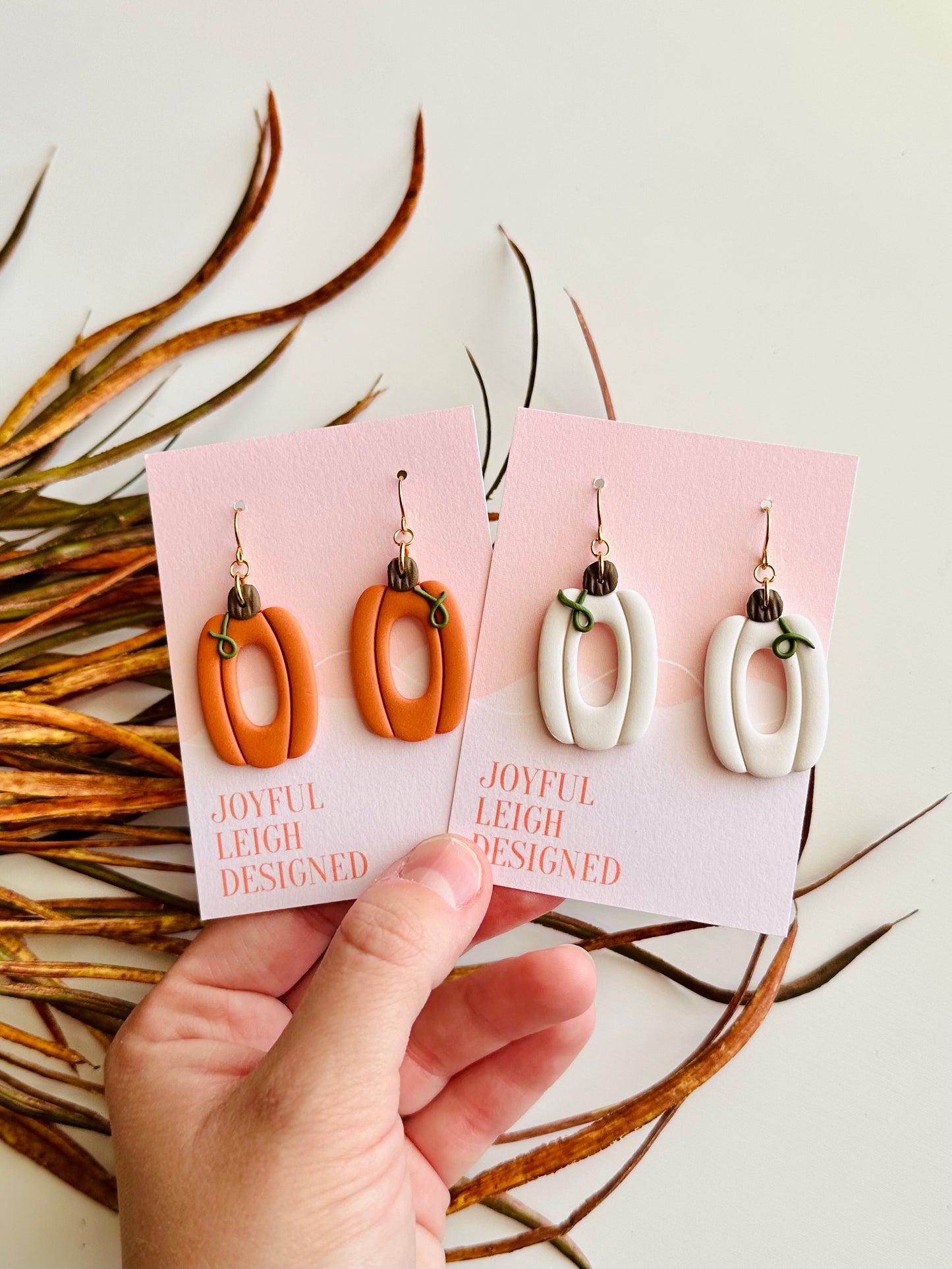 Hollow Pumpkin Dangles