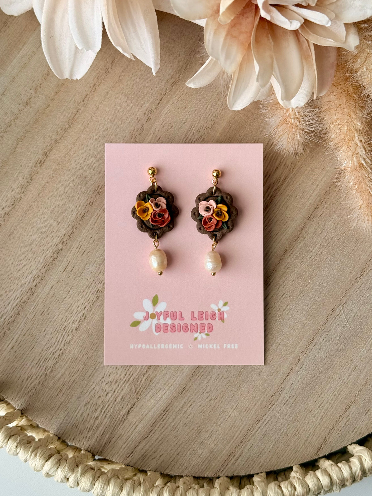 Floral Pearl Drops