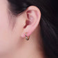 24k Gold Filled 13.4mm Heart Huggies