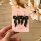 Large Black Bows
