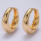 18K Gold Filled 20mm Classic Huggie Hoop