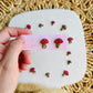 Cottagecore Mushroom Studs