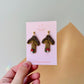 Cottagecore Mushroom Dangles