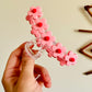 Pink Blossom Claw Clip