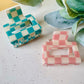 Checkered 2” Claw Clips