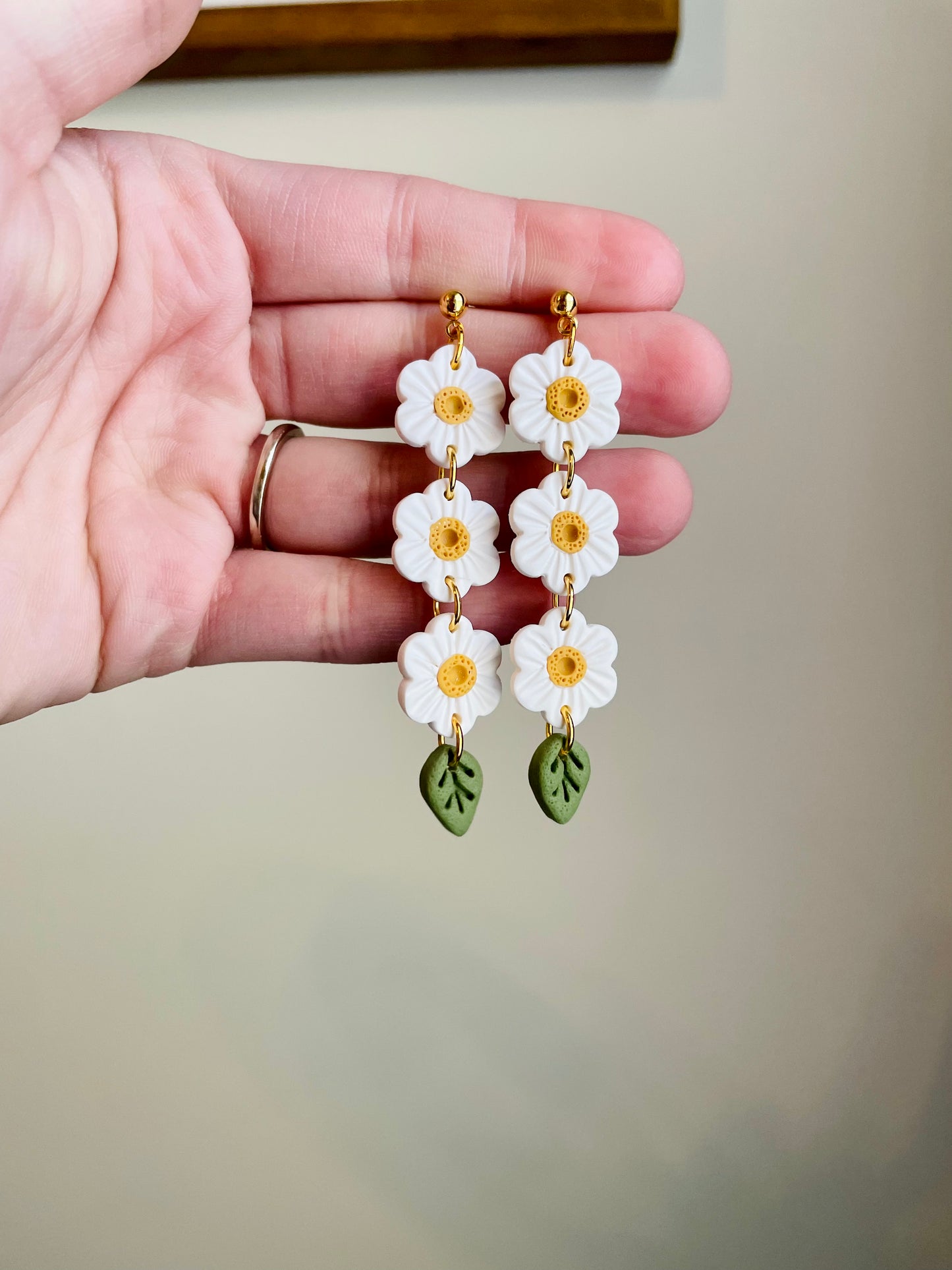 White Tiered Flowers