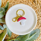 Mushroom Keychain