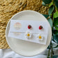 Strawberry and Flower Studs