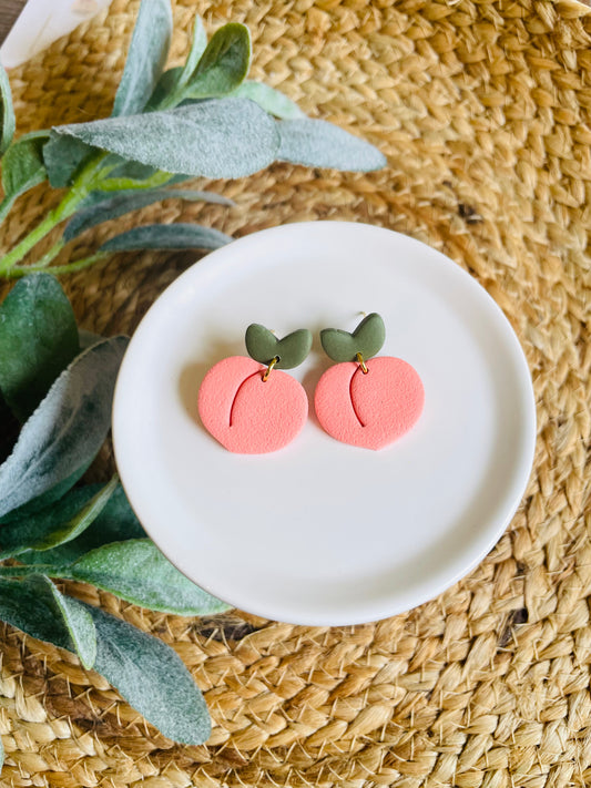 Peach Earrings