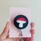Mushroom Badge Reel