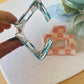 Checkered 2” Claw Clips
