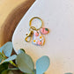 Georgia State Peach Keychain